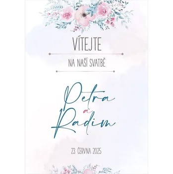 Svatební dekorace Vítací cedule 261