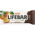 Lifefood Lifebar InChoco tyčinka pomeranč RAW BIO 40g 40g