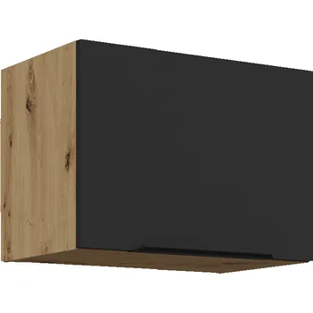 Kuchyňská skříňka 50 GU-36 1F, Horní kuchyňská skříňka nad digestoř Aria černá/artisan