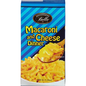 Mississippi Belle Mac & Cheese instantní těstoviny s příchutí sýru 206 g