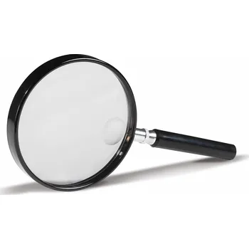 Obal pro sběratelský předmět Leuchtturm Lupa - průměr 90 mm, zvětšení 2,5x.