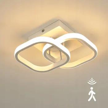 Stropní Svítidlo Riserva čtvercová 25 x 10 cm bílá