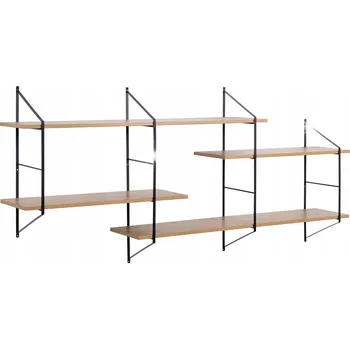 police Nástěnná police Belfast 2 divoký dub LOFT DŘEVO