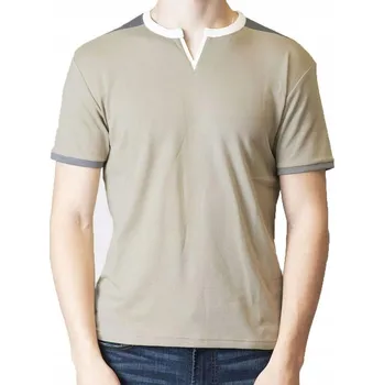 Pánské tričko Klasické béžové tričko T-shirt Spear Point XL