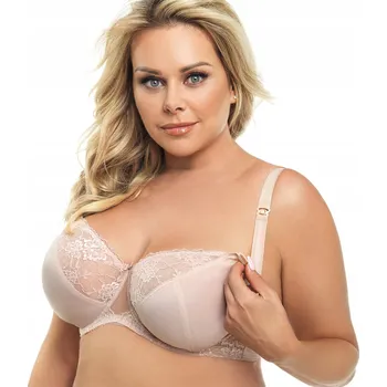 Podprsenka Na kojení Gorsenia z měkkého polyamidu, velikost 85E