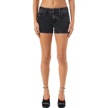 ŠORTKY DIESEL DE-LYLA-SHORT SHORTS BLACK