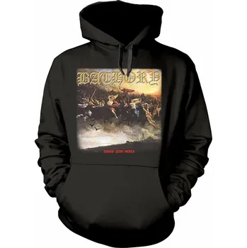 Pánská móda Bathory mikina, Blood Fire Death, pánská S