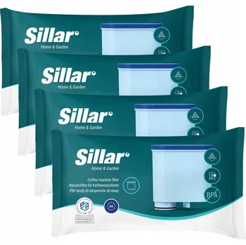 Příslušenství pro přípravu kávy Vodní filtr Sillar pro kávovary Philips Saeco - 4 kusy