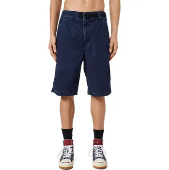 Pánské kraťasy ŠORTKY DIESEL D-KROOLEY-SHORT-NE SHORTS BLUE