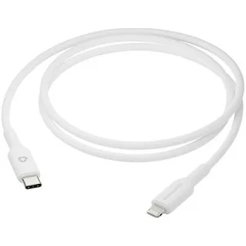 Datový kabel dbramante1928 re-charge - Kabel Lightning - 24 pin USB-C s piny (male) do Lightning s piny (male) - 1 m - bílá