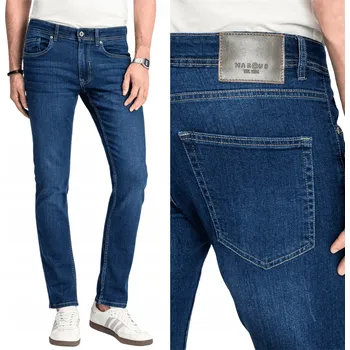 Pánské džíny Pánské džíny Marcus Felix 2160 Modré Denim Střih Regular W34 L30