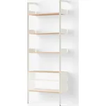 Policový systém Rombe IF3 &Tradition BARVA: ATD Alabastr / Dub - se skříňkovou policí