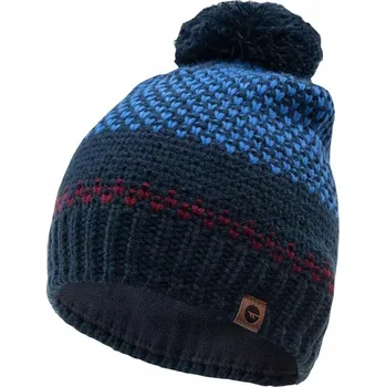 Čepice Hi-Tec zimní čepice beanie modrá, univerzální velikost