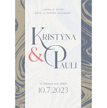 Svatební dekorace Svatební oznámení 324 - Brněnský Londýn