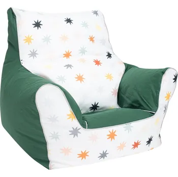 dětské křeslo Dětské křeslo plněné kuličkami New Baby zelená