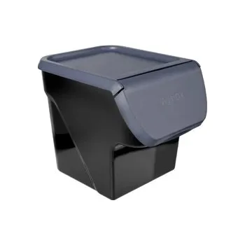 Dóza na potraviny Zásobní nádoba Vilde černá 13 l