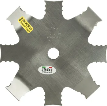 Mulčovací nůž ke křovinořezu 8 zubů. pr. 255 mm pr. otvoru 25 mm, výška 2,6 mm