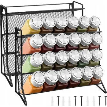 Úložný box 2X STOJAN NA KOŘENÍ S NÁDOBAMI ORGANIZÉR