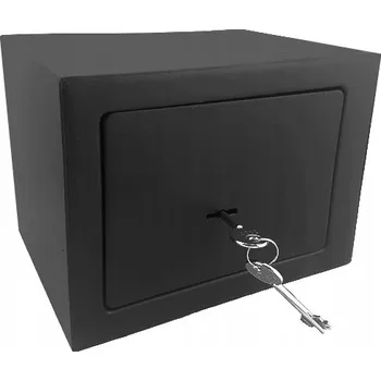 Trezor Trezor se zámkem na klíč 23x17x17 cm Stahl KL-17