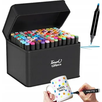 FIXY 120 KUSŮ BAREV FIXY FIXY PRO STUDENTY S TAŠKOU