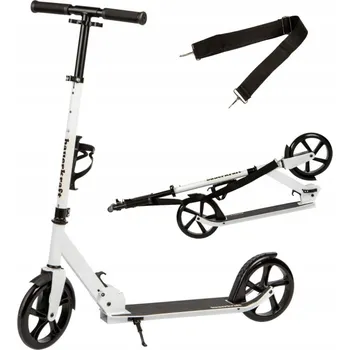 Koloběžka Velká skládací koloběžka 91-101 cm s držákem na lahev na pití