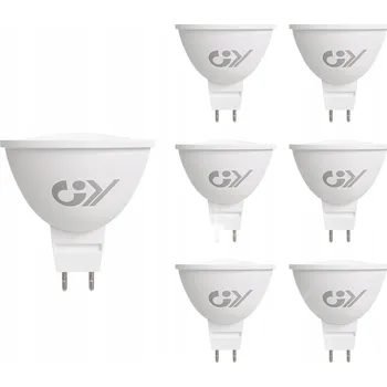 Žárovka LED Energeticky Úsporné Žárovky MR16 GU5.3 4,5W = 40W 663lm 3000K 6 Ks.