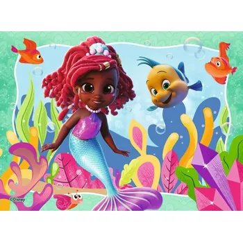 Puzzle RAVENSBURGER Puzzle Ariel 4v1 (12, 16, 20, 24 dílků)