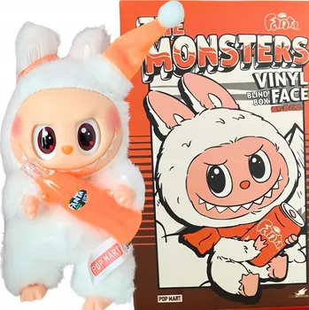 plyšák Figurka Labubu plyšák s klíčenkou, série 5, překvapení Fanta