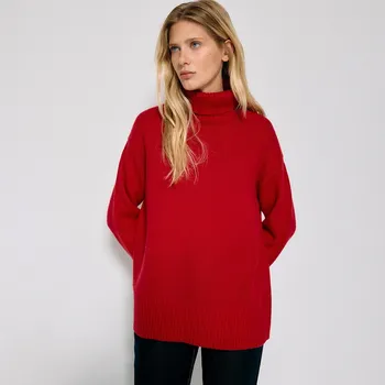 Dámský svetr Reserved - Svetr s příměsí vlny - červená - 354CW-33X - 354CW-33X-S-2