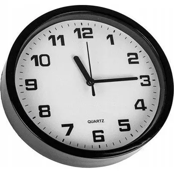 Hodiny Nástěnné hodiny velké netikající tiché 25 cm kulatý s ručičkami a vteřinovkou