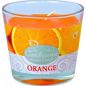 Svíčka VONNÁ SVÍČKA VE SKLE – Pomeranč (Pomerančová)