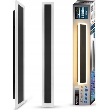 Venkovní osvětlení Venkovní nástěnné svítidlo Masterled černé, integrovaný LED zdroj Durango, 150 cm, 45 W