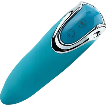 Vibrátor Sensual W66 Mini vibrátor 12 cm, 7 vibračních režimů, modrý