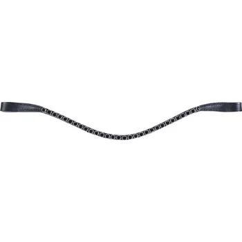 Vybavení pro koně Čelenka HKM Precious, černá