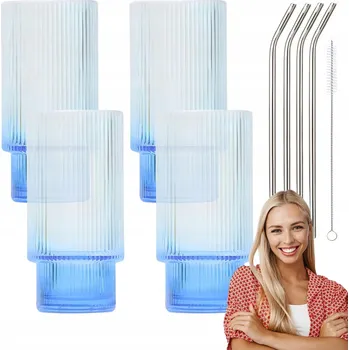 Sklenice Sklenice na latte Colmanda F.H.U. Monita 320 ml 4 ks