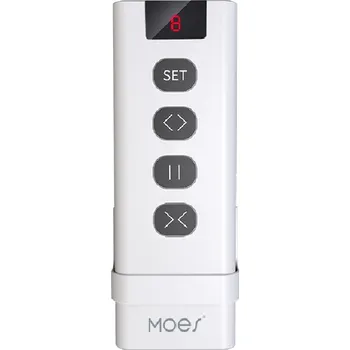 vypínač Spínač Moes RF433 dálkové ovládání pro rolety/žaluzie, 9 kanálů, ZigBee