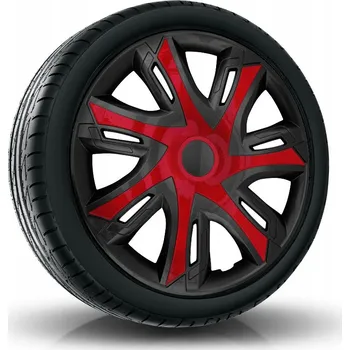 Disk Puklice N-POWER 16" bordově-černé pro Kia, Mazda, Mercedes, 4 ks