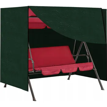 Příslušenství k zahradnímu nábytku Zahradní obal / plachta na houpačku 215 x 153 x 145 cm, zelený