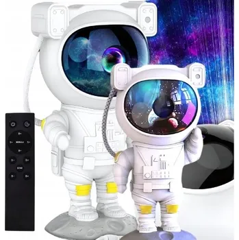 Noční světlo Astronaut PROJEKTOR NOČNÍ OBLOHY pro děti Noční Lampa LED laserový Projektor