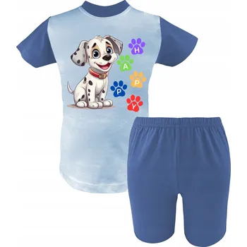 Chlapecké pyžamo Marcinkowski pyžamo modré velikost 104