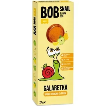 Bonbon Bob Snail Ovocné želé Jablko Hruška Citron 27 g