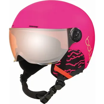 Bollé lyžařská helma QUIZ VISOR 2024/2025 Purpurová 52-55 Dětské