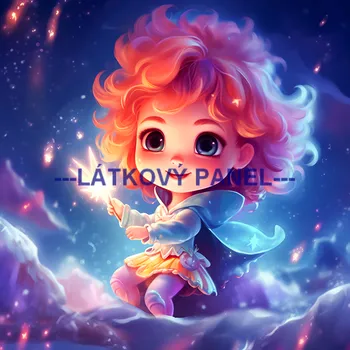 Látkový panel - Dětský - DE-213 Velikost: 15x15cm, Materiál: Kočárkovina