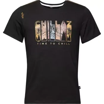 Pánské tričko Tričko Chillaz Time to Chill black XXL