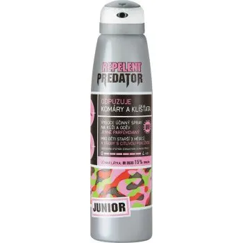 Přípravek proti hmyzu PREDATOR repelent JUNIOR spray na komáry a klíšťata 150ml