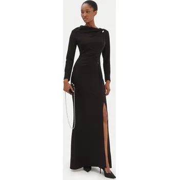 Dámské šaty Rinascimento Koktejlové šaty CFC0126572003 Černá Slim Fit L