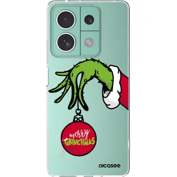 Pouzdro na mobilní telefon Picasee silikonový průhledný obal pro Xiaomi Redmi Note 13 5G - Grinch