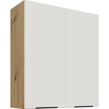 Kuchyňská skříňka 80 G-90 2F, Horní kuchyňská skříňka Aria bílá/artisan