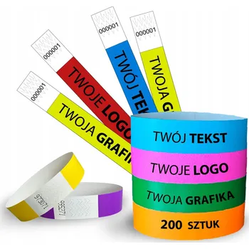 Náramek Náramek na ruku CintaPunto růžový, pro akce, 25 cm, 100 ks