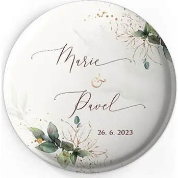 Svatební dekorace Svatební placka 275